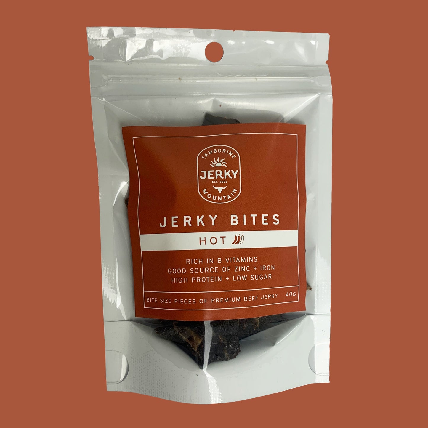 'HOT' JERKY BITES